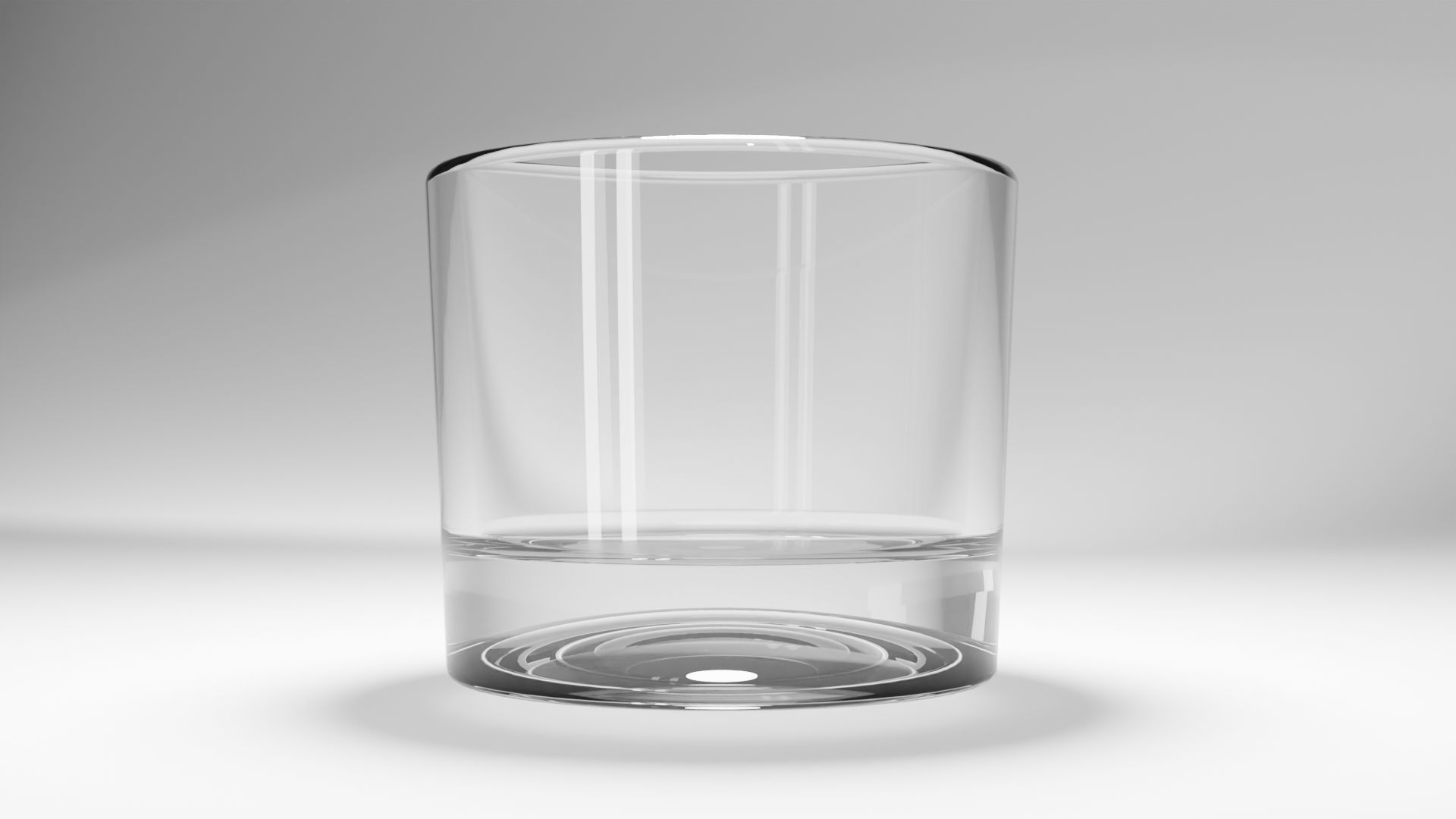 Whiskey Glass 3D Model Free low-poly 3D model_3
