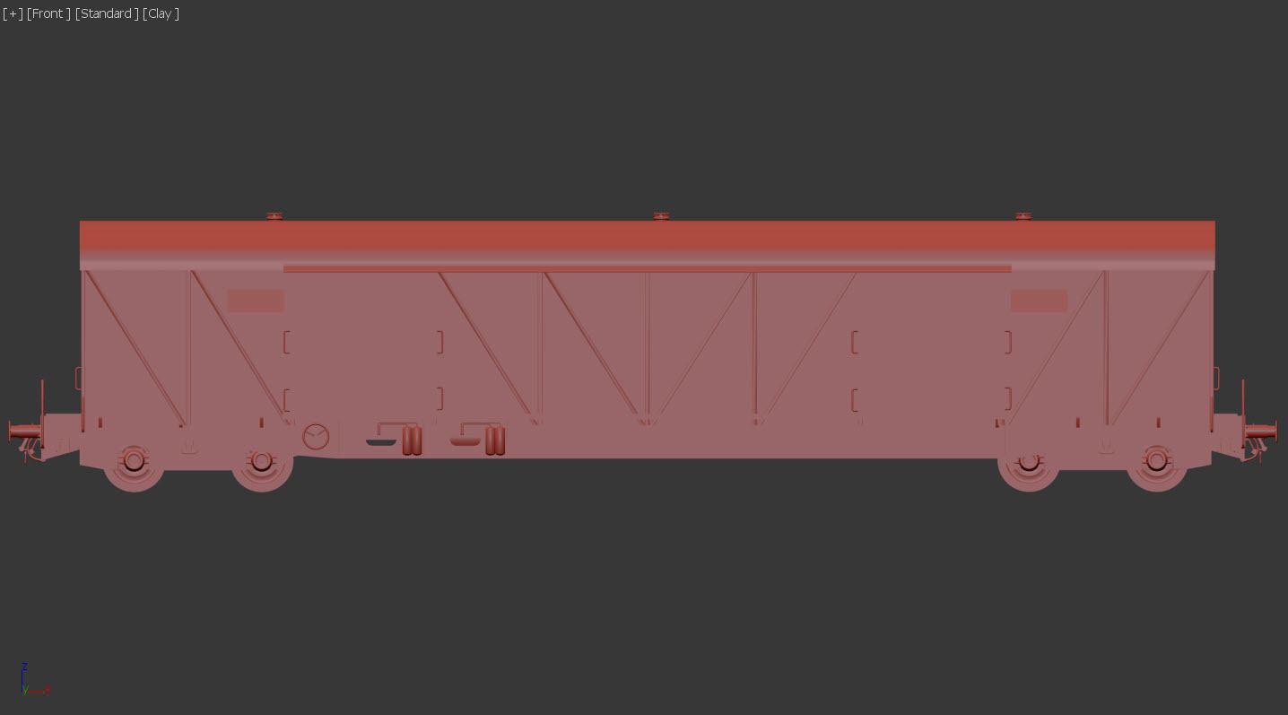 Box wagon 3D model_7