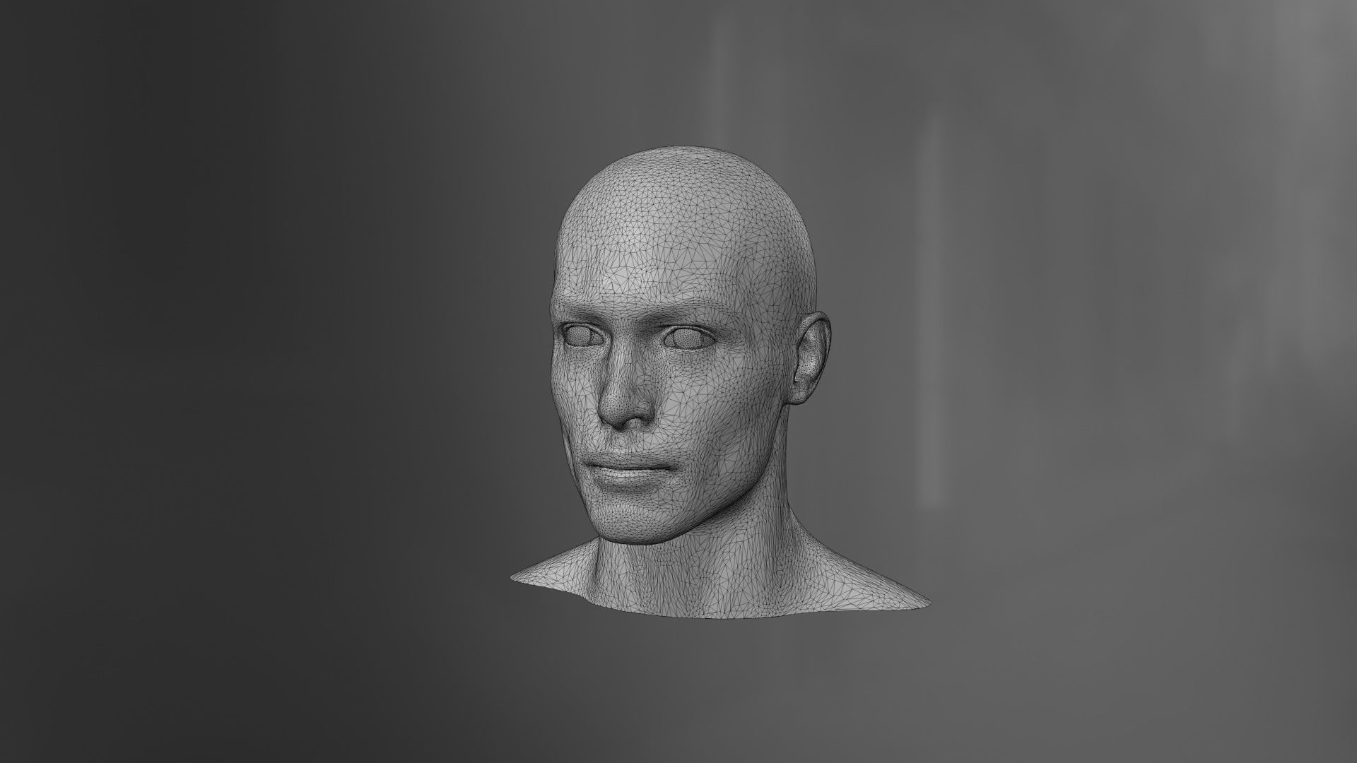 Male Head 3D model 3D model_6