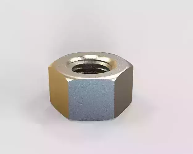 M48 Hex Nut 3D print model