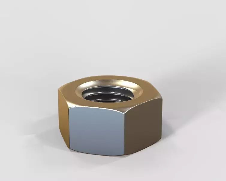 M30 Hex Nut 3D print model
