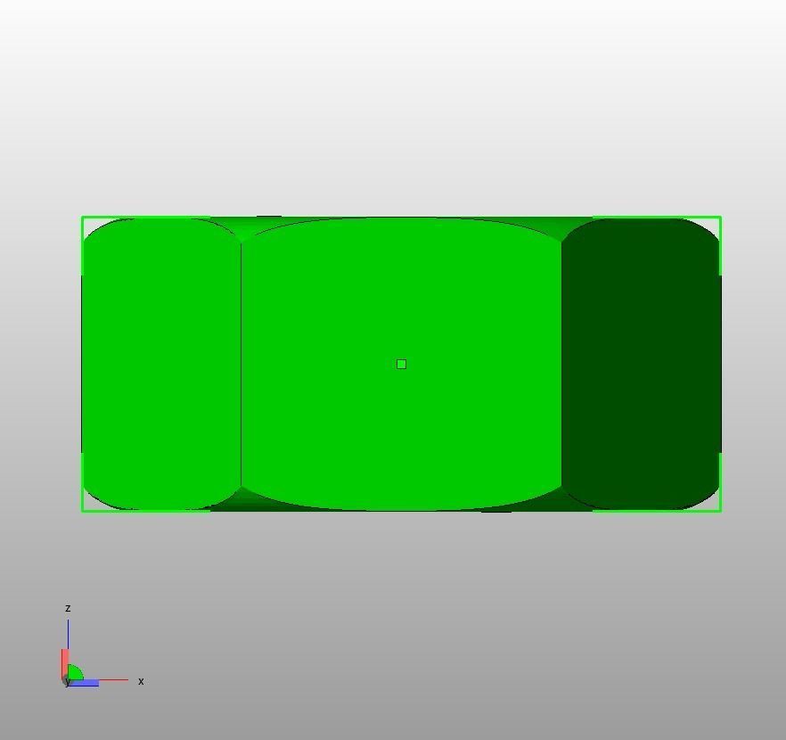 M20 Hex Nut 3D print model_29