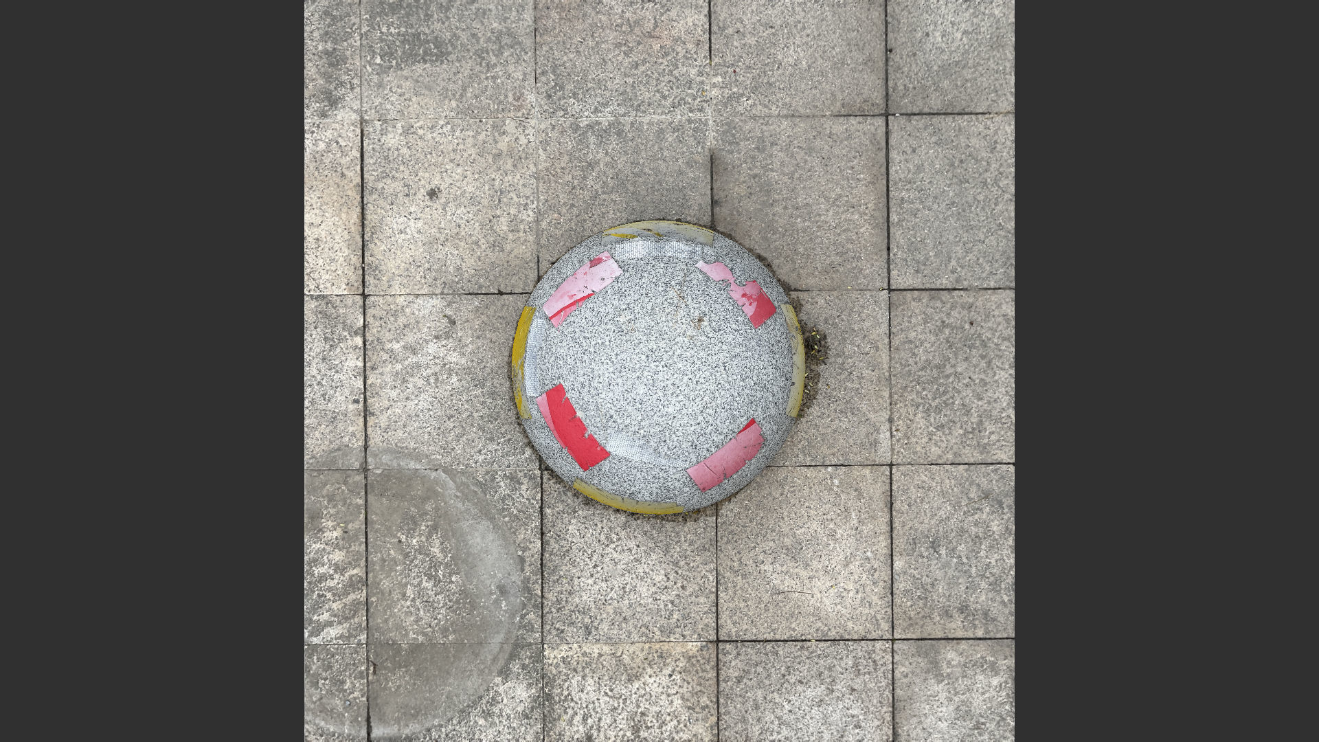 Round stone pier 3d scan 3D model_6