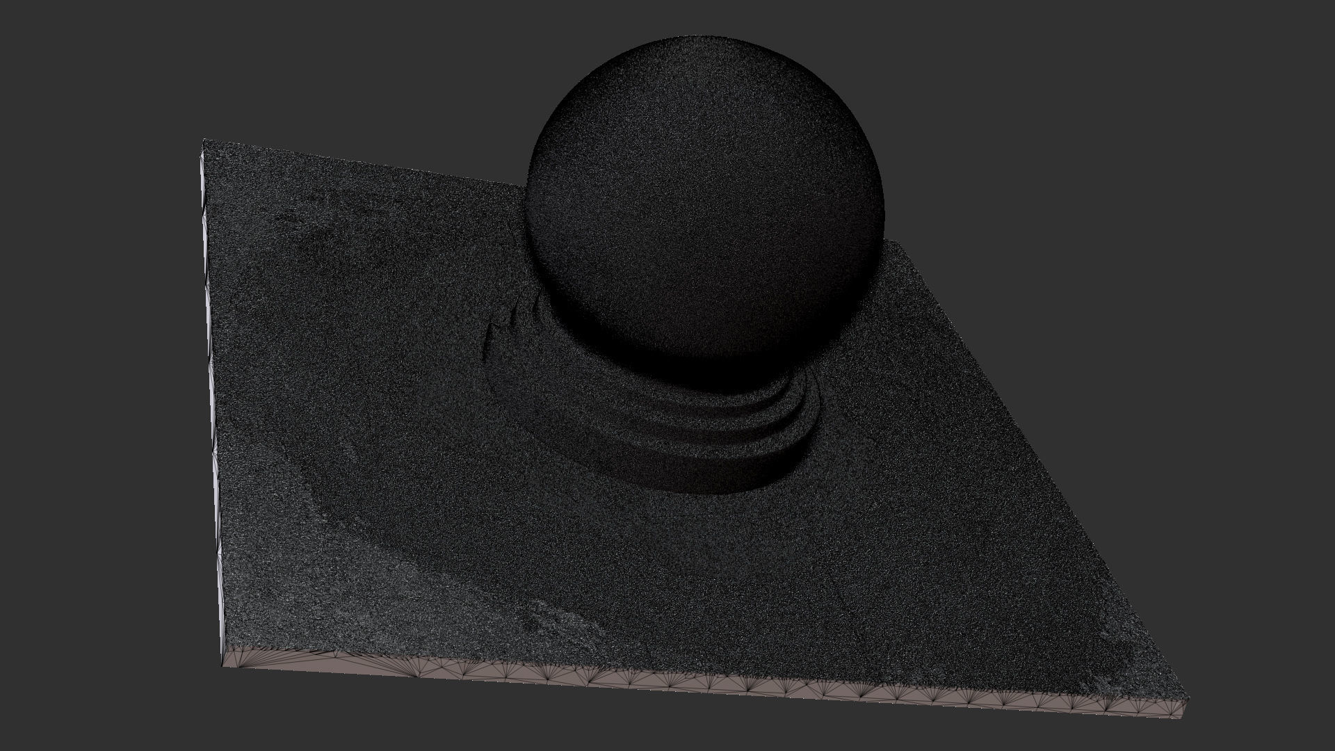 Round stone pier 3d scan 3D model_19