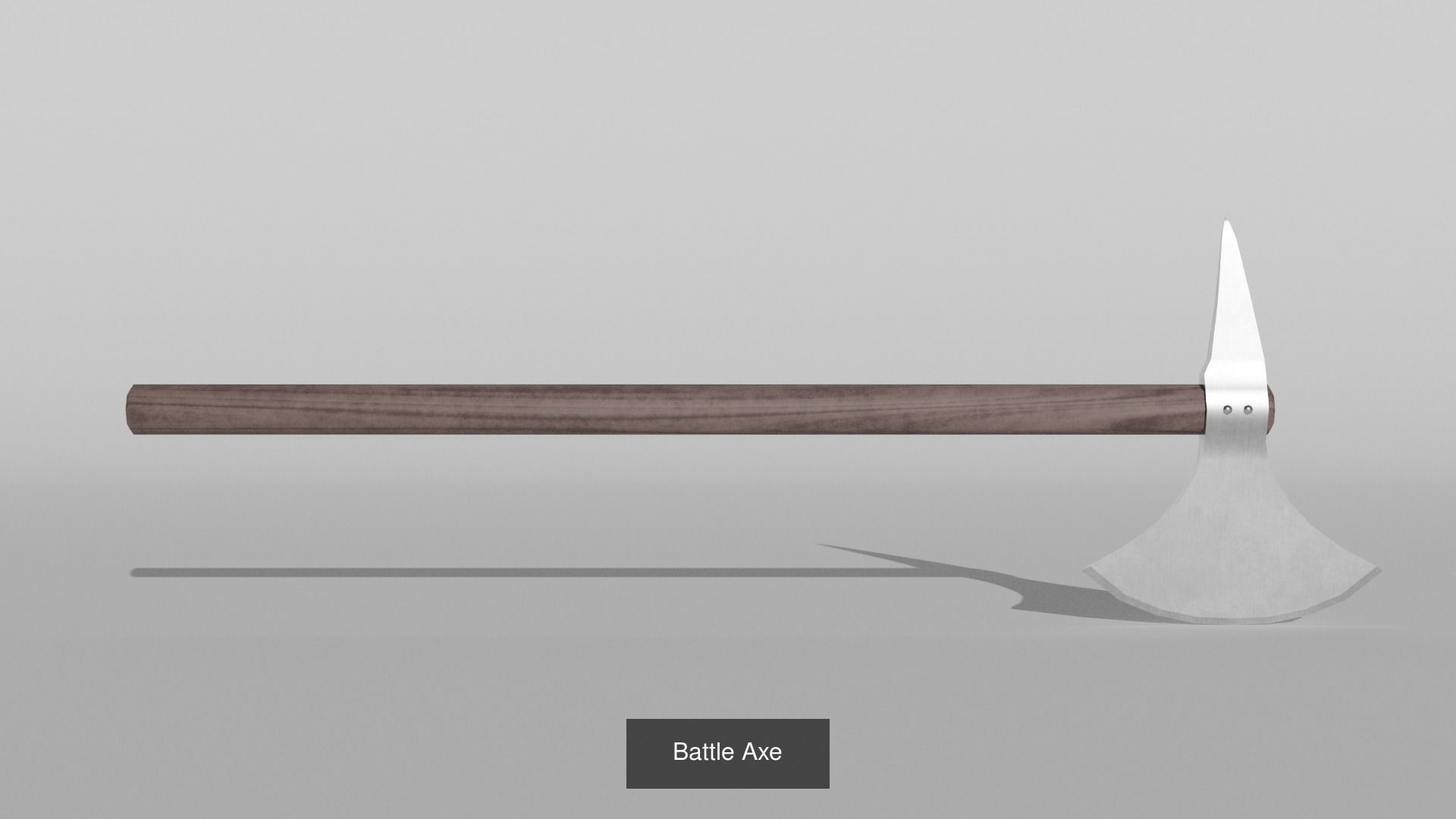 Medieval Axes and Blunt Weapons 3D Model Collection_11