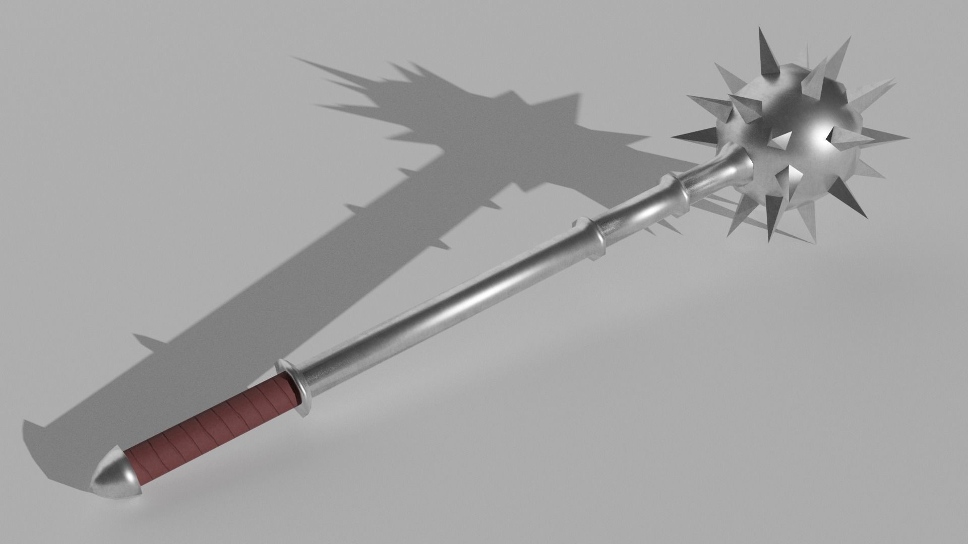 Medieval Axes and Blunt Weapons 3D Model Collection_21