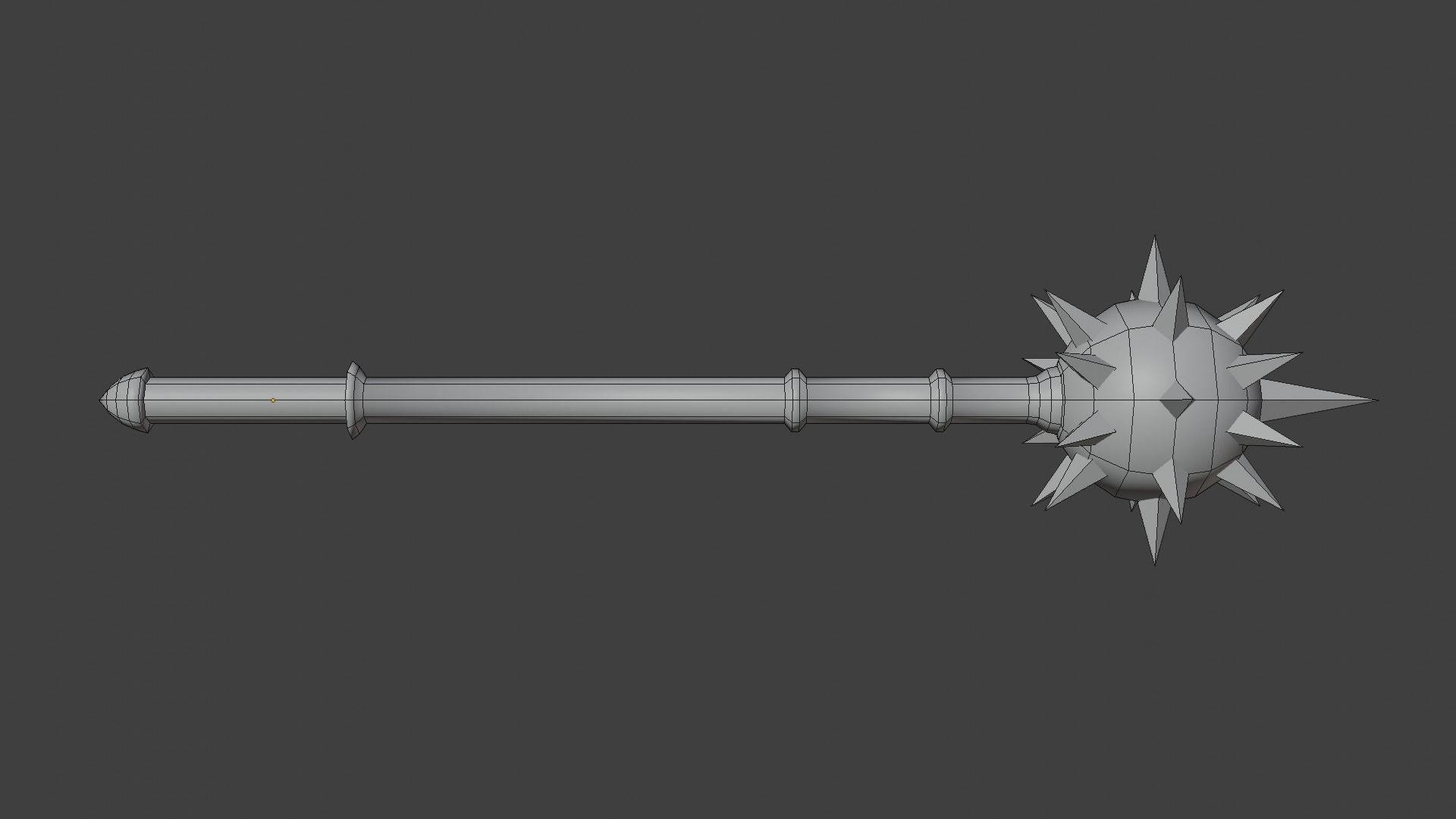 Medieval Axes and Blunt Weapons 3D Model Collection_22