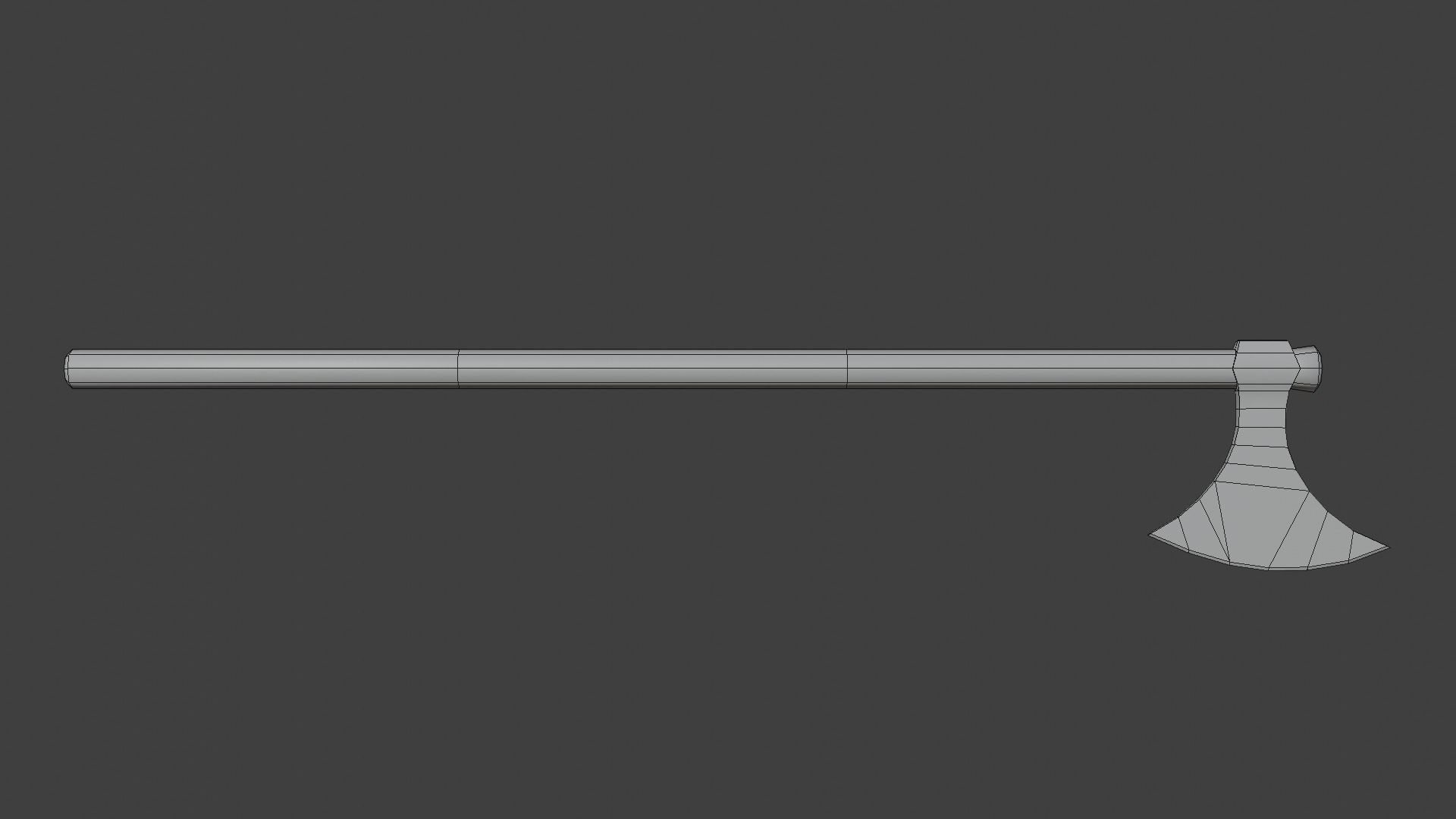 Medieval Axes and Blunt Weapons 3D Model Collection_10