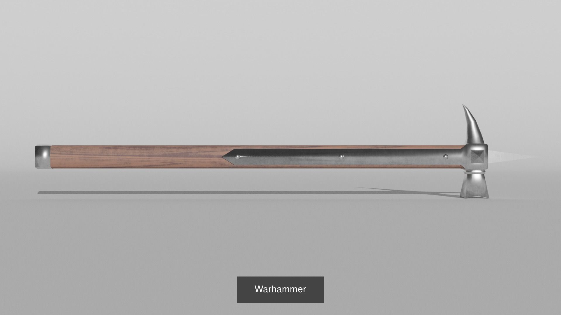 Medieval Axes and Blunt Weapons 3D Model Collection_14