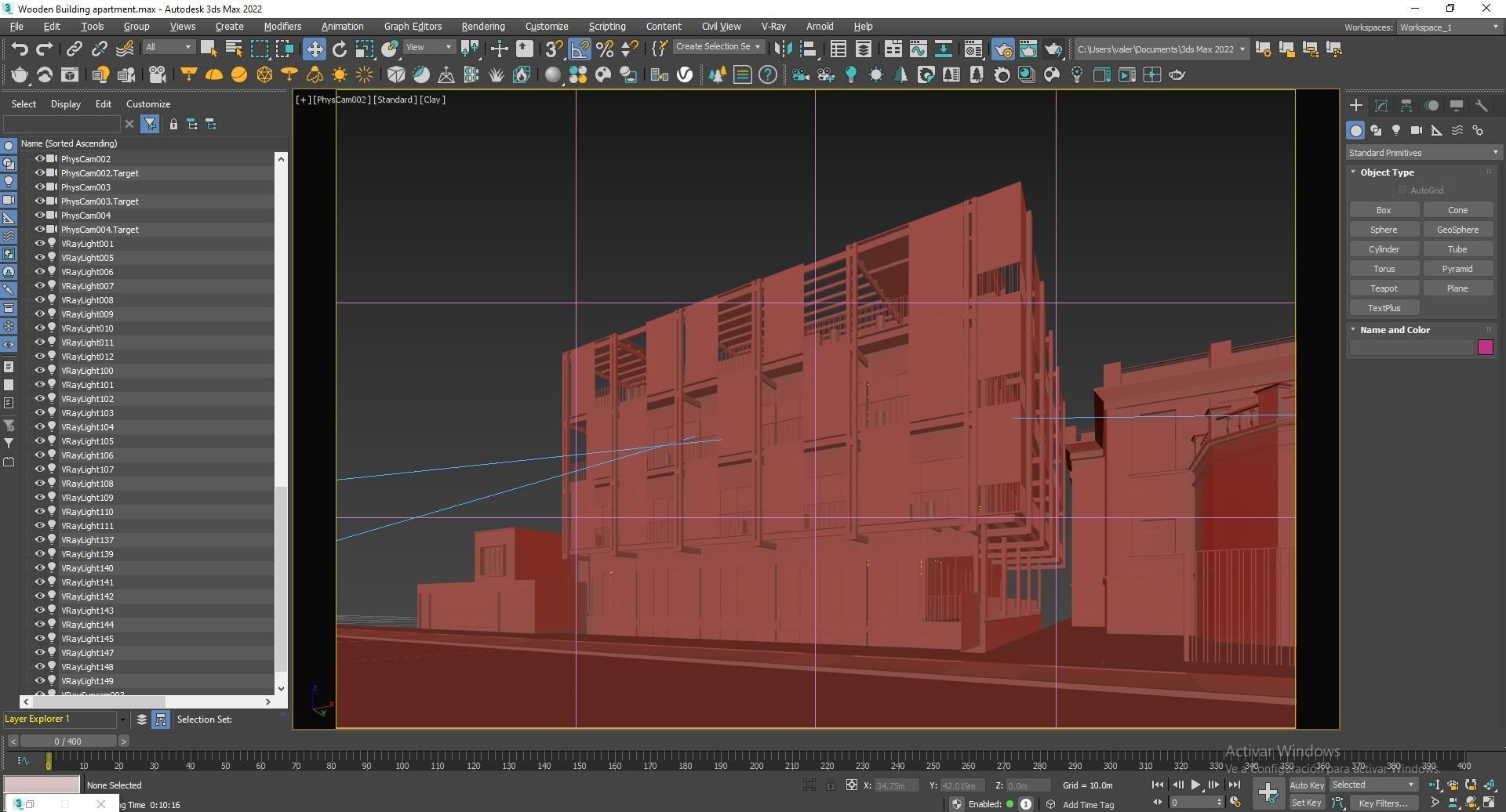 Residential building 3D model_13