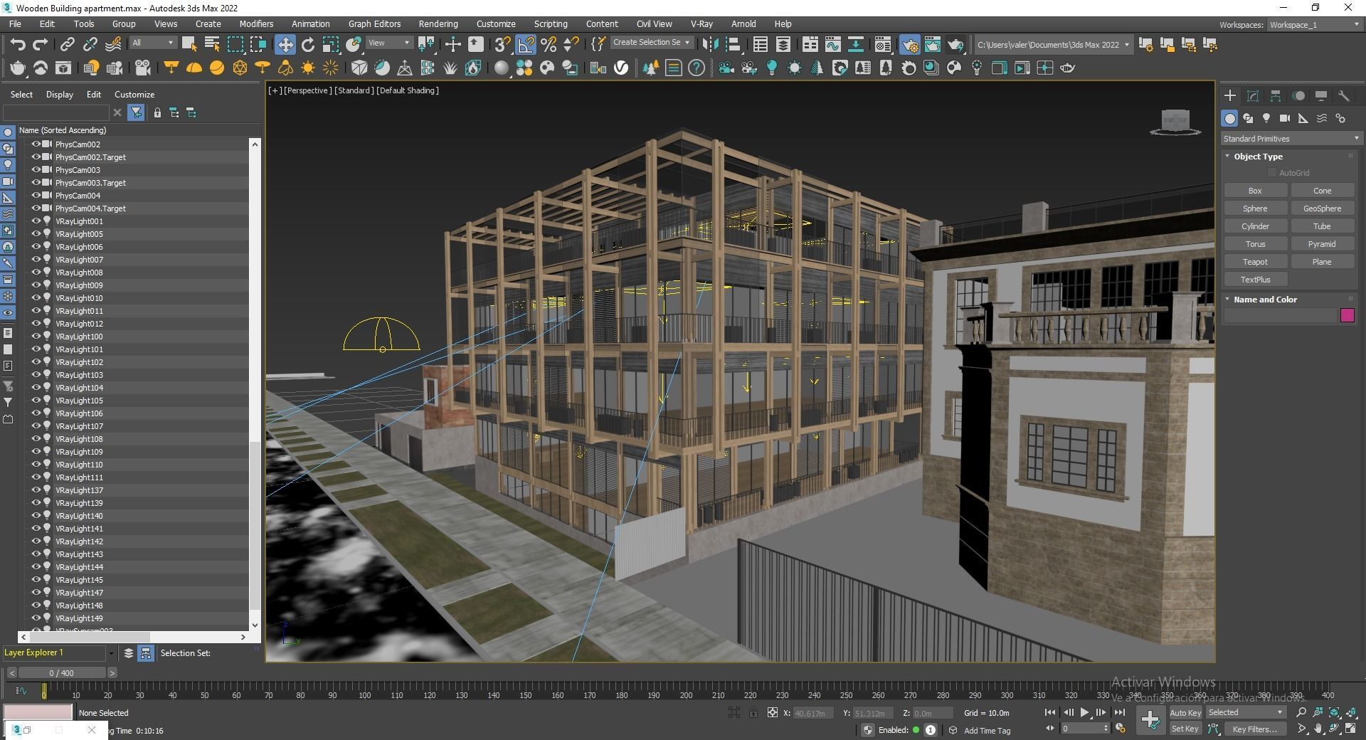 Residential building 3D model_20