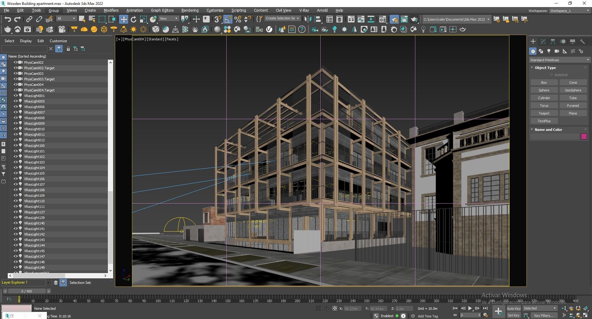 Residential building 3D model_17