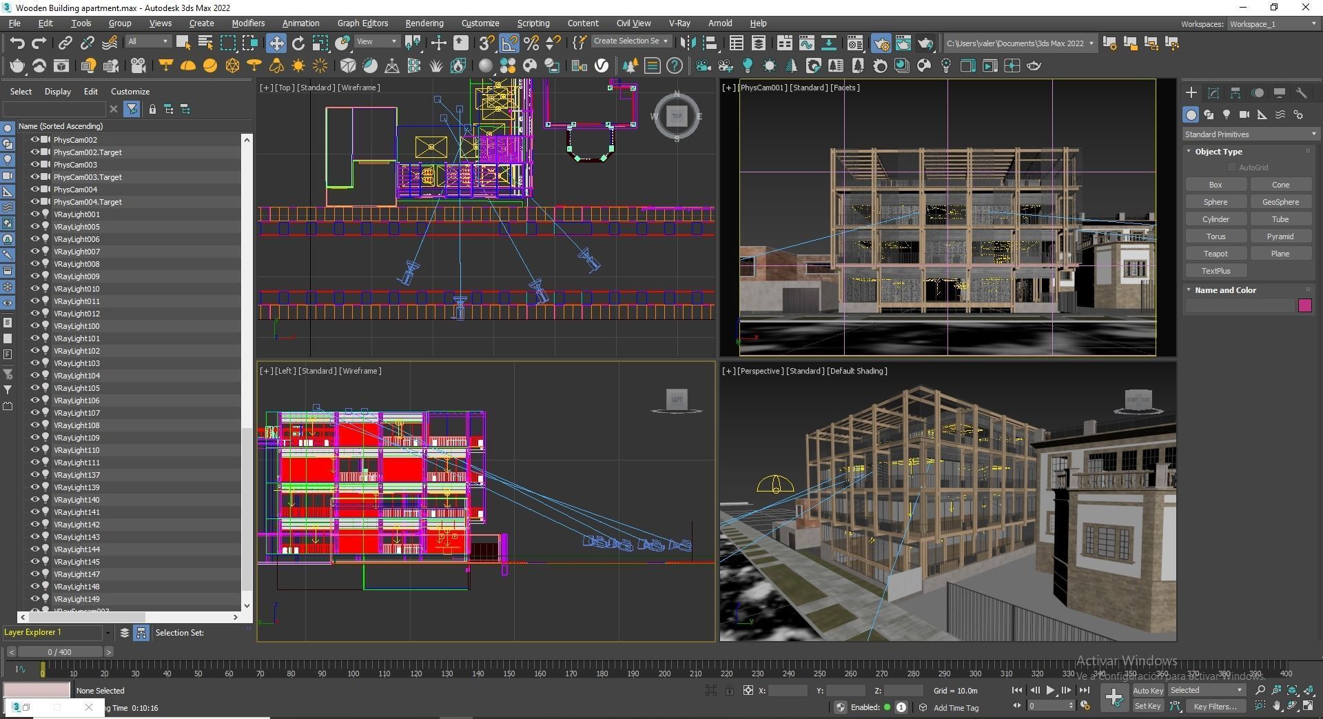 Residential building 3D model_21