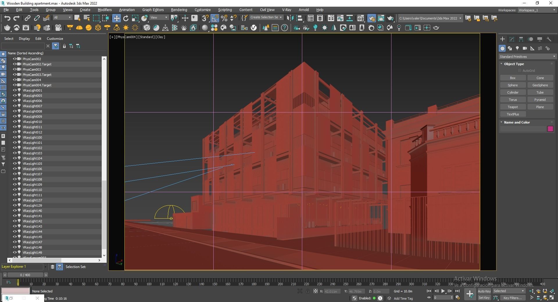 Residential building 3D model_15