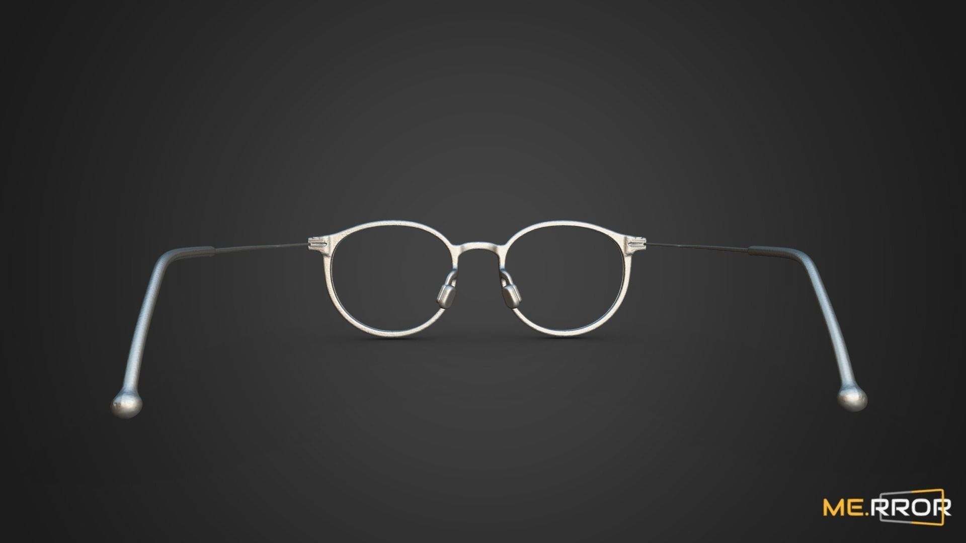 Glasses eyeglasses Low-poly 3D model_10