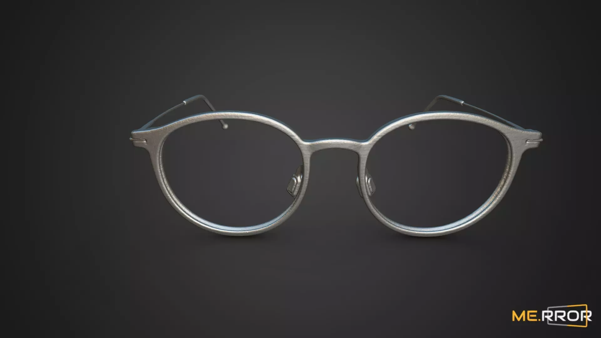 Glasses eyeglasses Low-poly 3D model_0