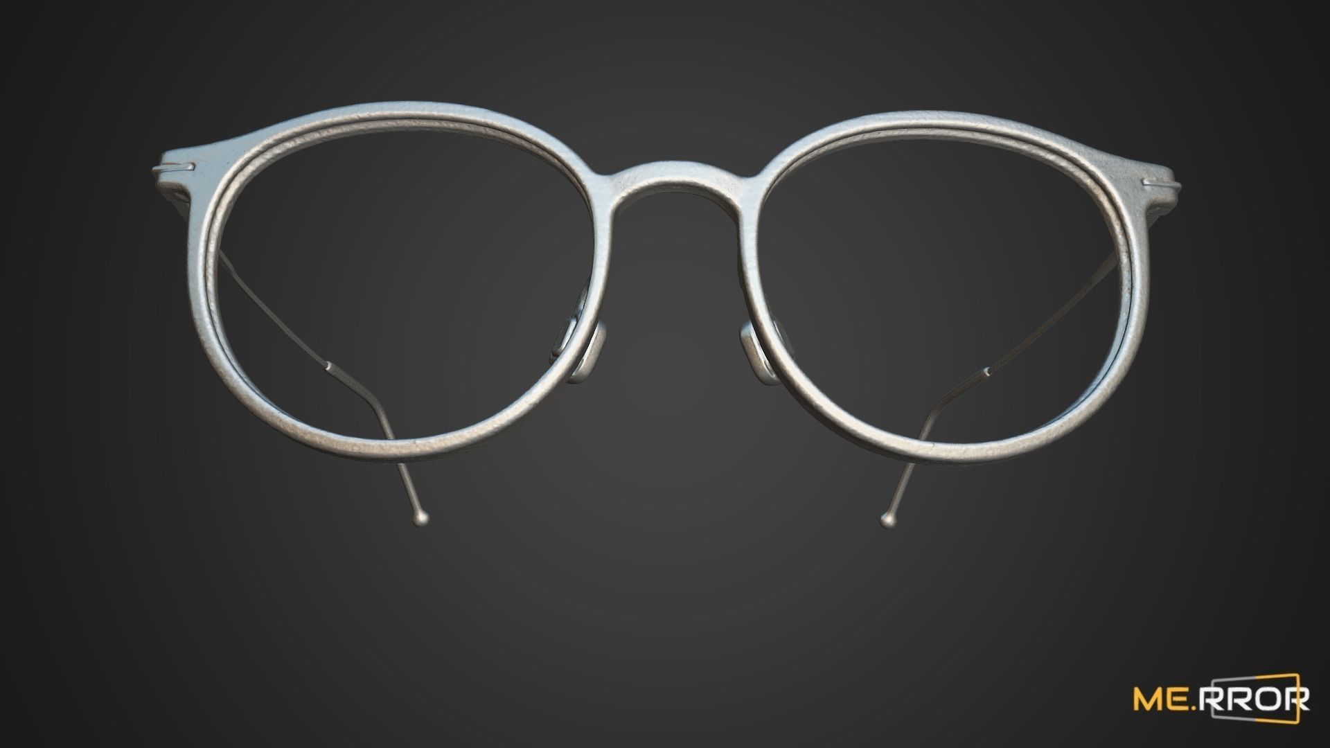 Glasses eyeglasses Low-poly 3D model_12