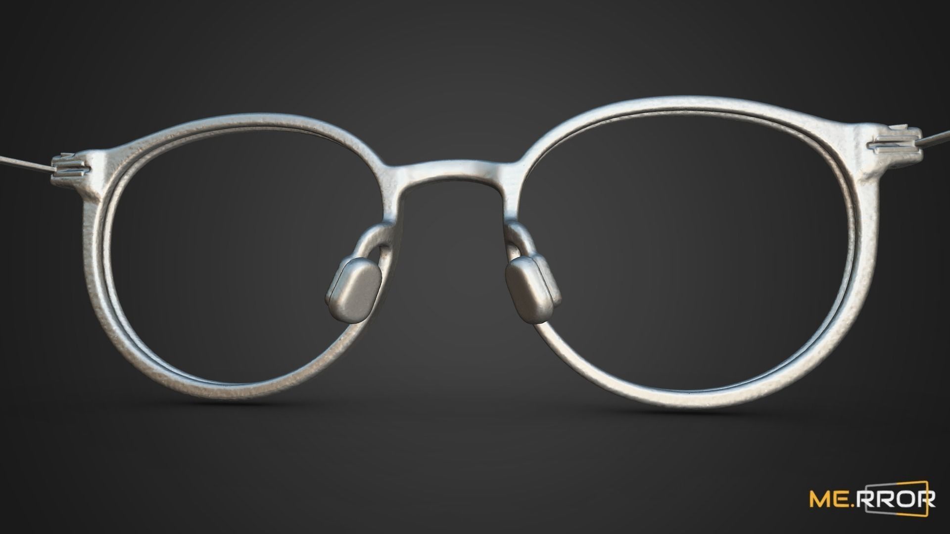 Glasses eyeglasses Low-poly 3D model_6