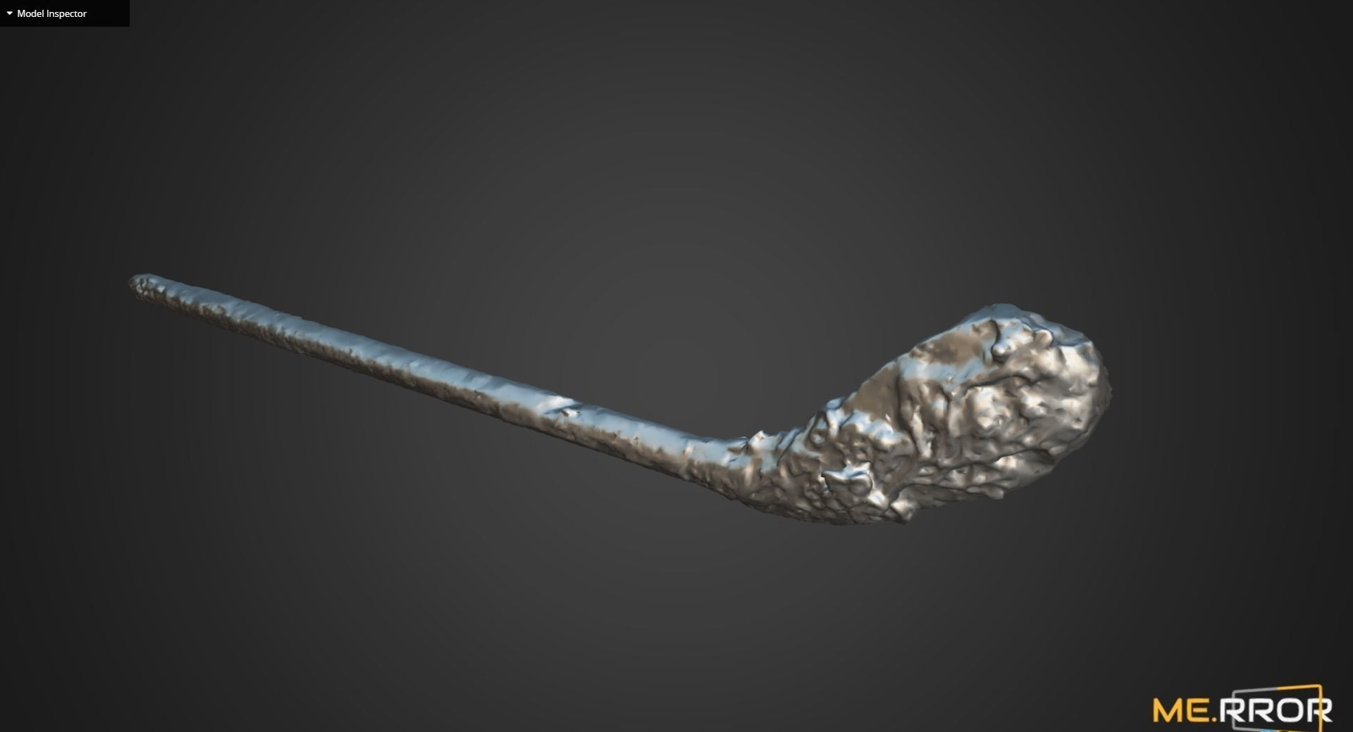 Korea Traditional Hairpin Binyeo Low-poly 3D model_11