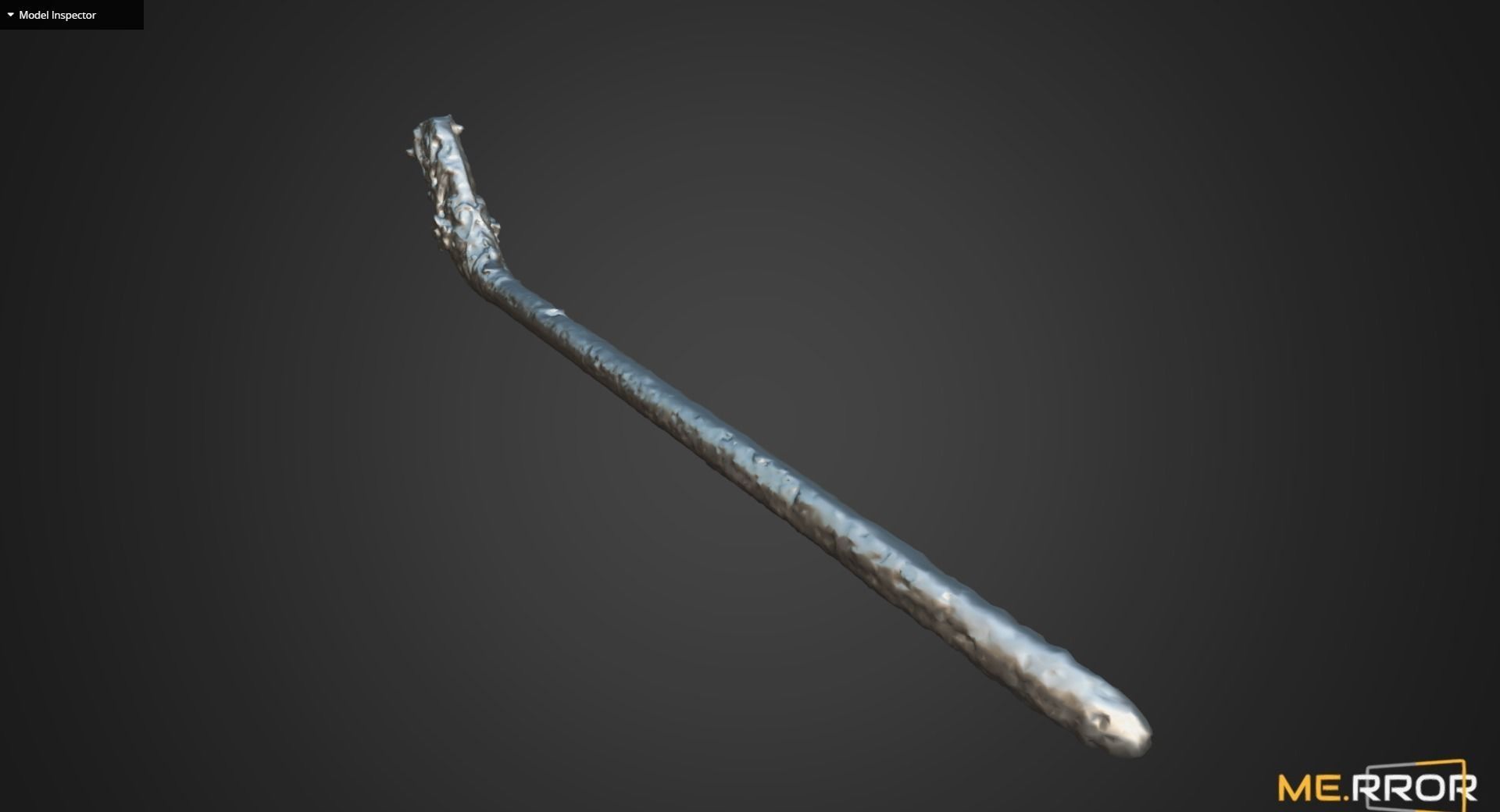 Korea Traditional Hairpin Binyeo Low-poly 3D model_14