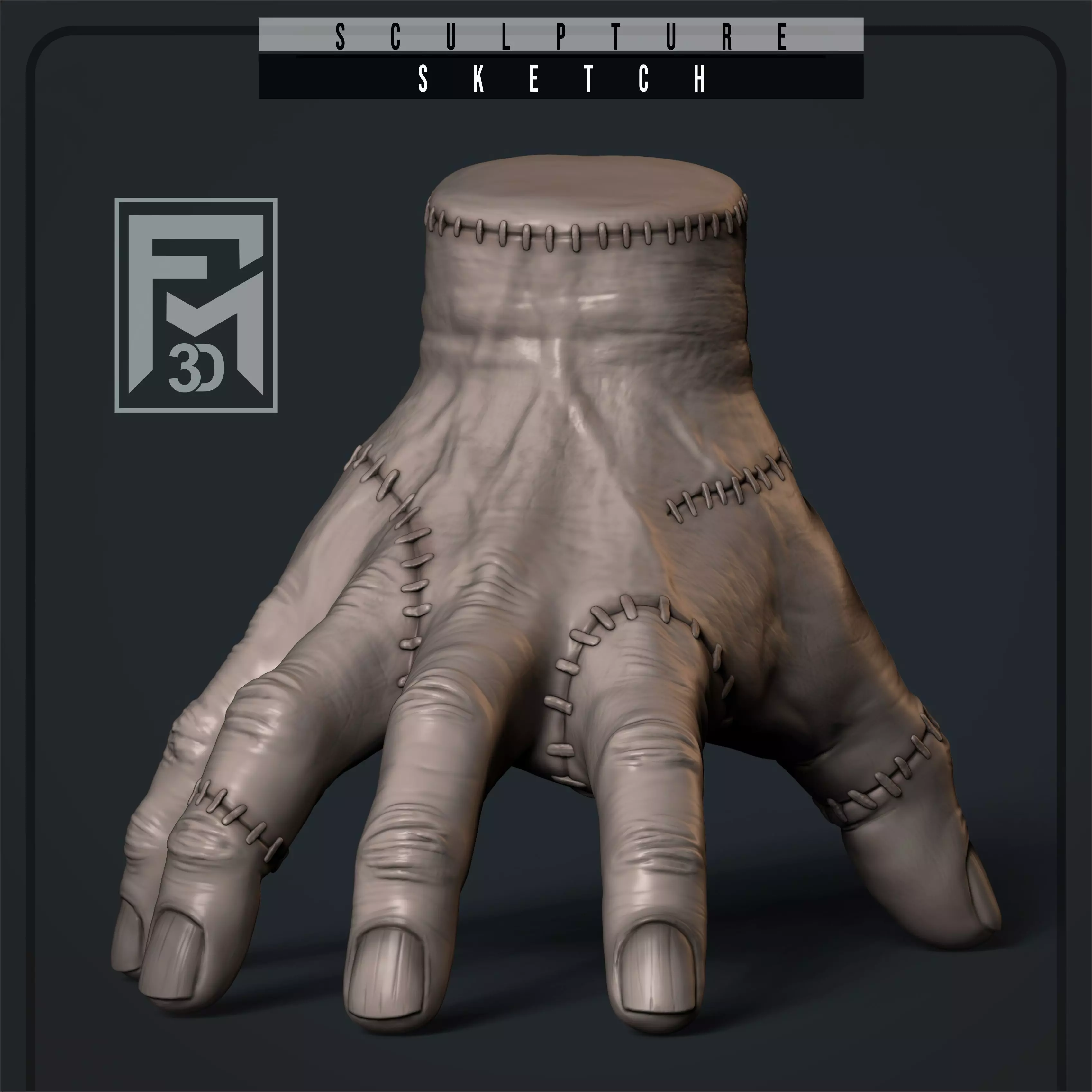 THING ADDAMS 3D model_0