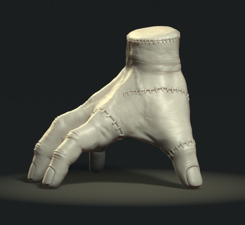 THING ADDAMS 3D model_2