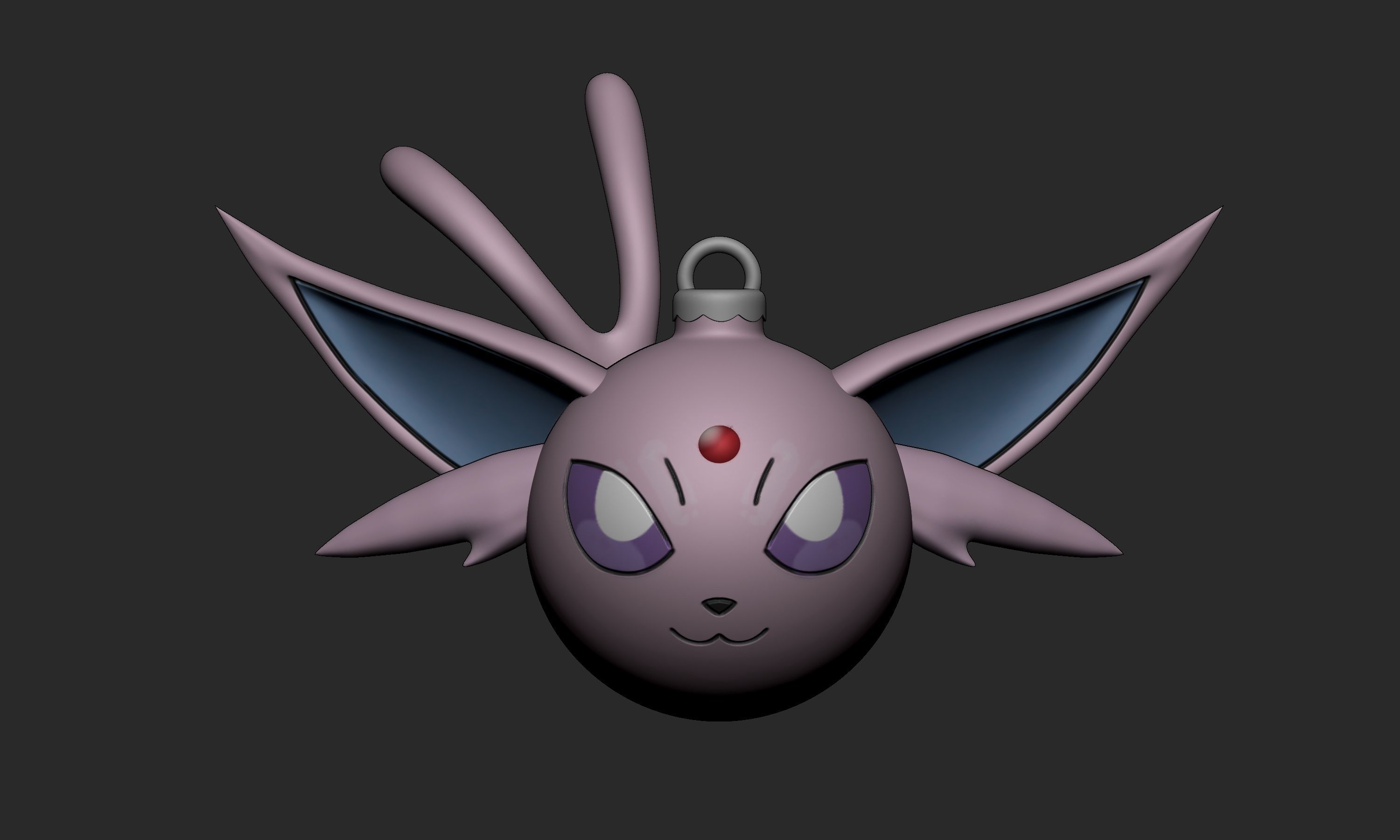 Pokemon - Christmas Ornament Espeon 3D print model_1