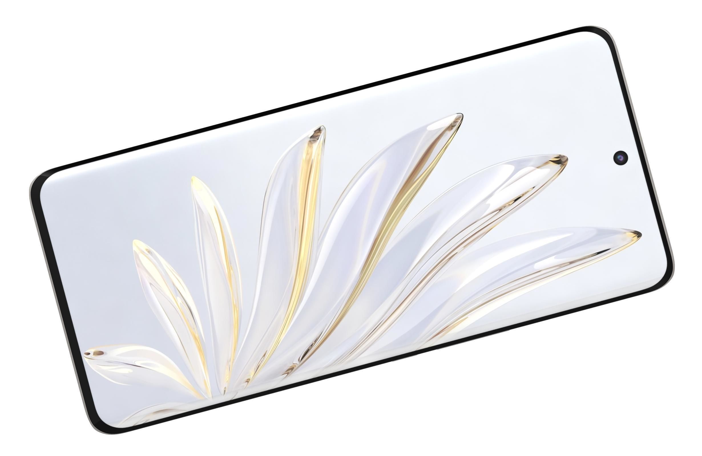 Honor 70 Pro White 3D model_10