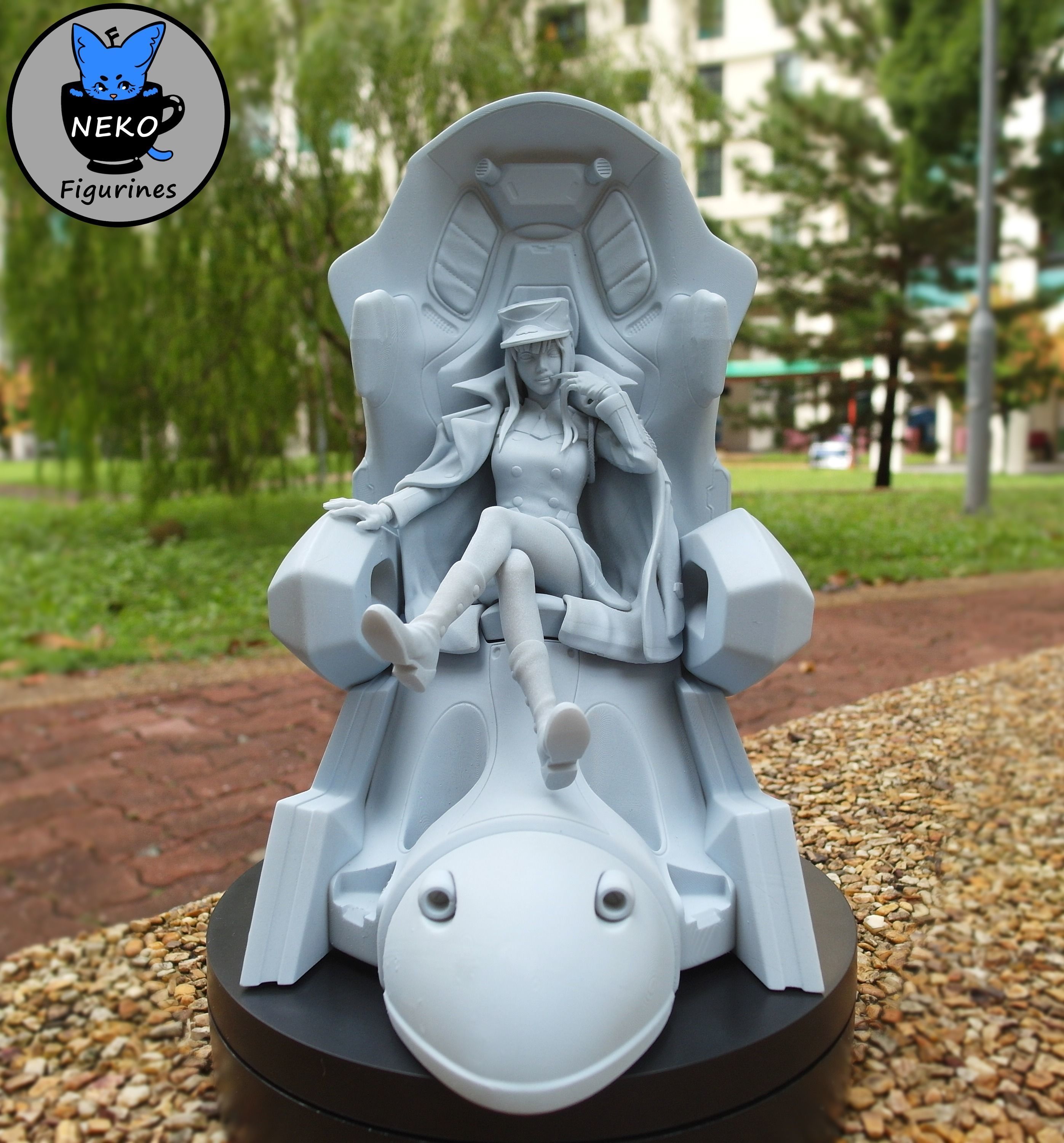 ZeroTwo - STL DarlingInTheFranxx  Anime Figurine For 3D Printing 3D print model_3