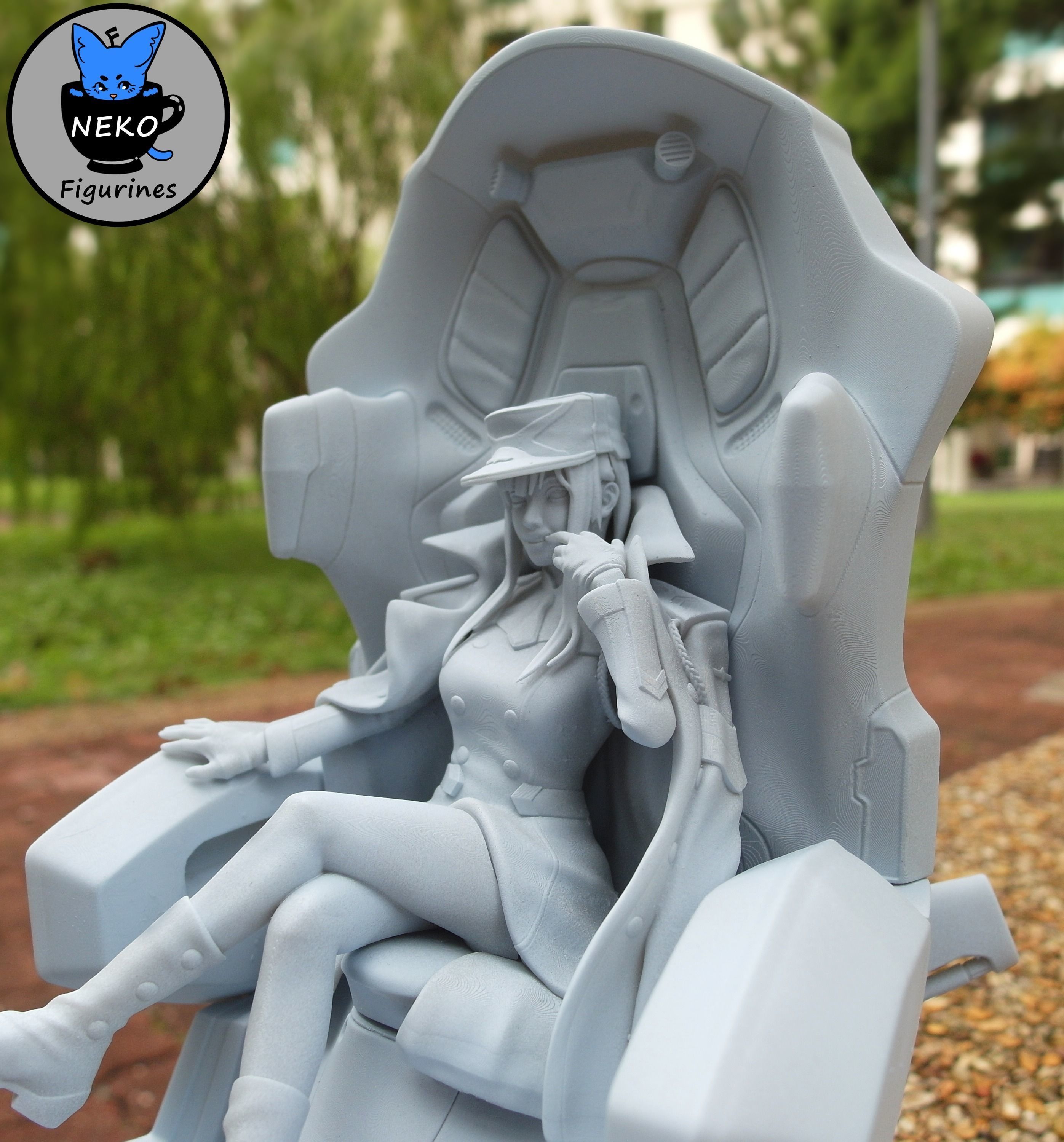 ZeroTwo - STL DarlingInTheFranxx  Anime Figurine For 3D Printing 3D print model_4