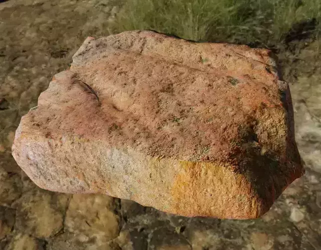 Realistic Brick rock