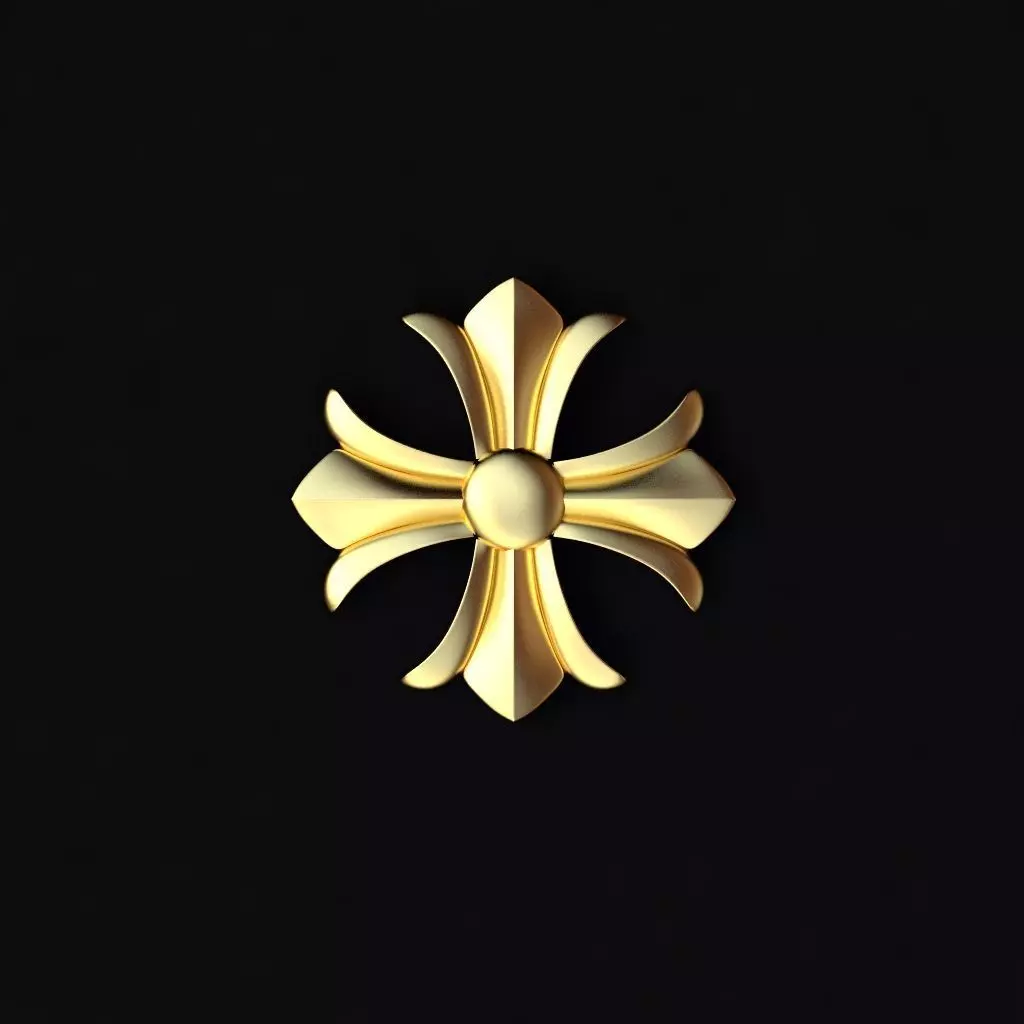 Central decor ornament for furniture Free 3D model