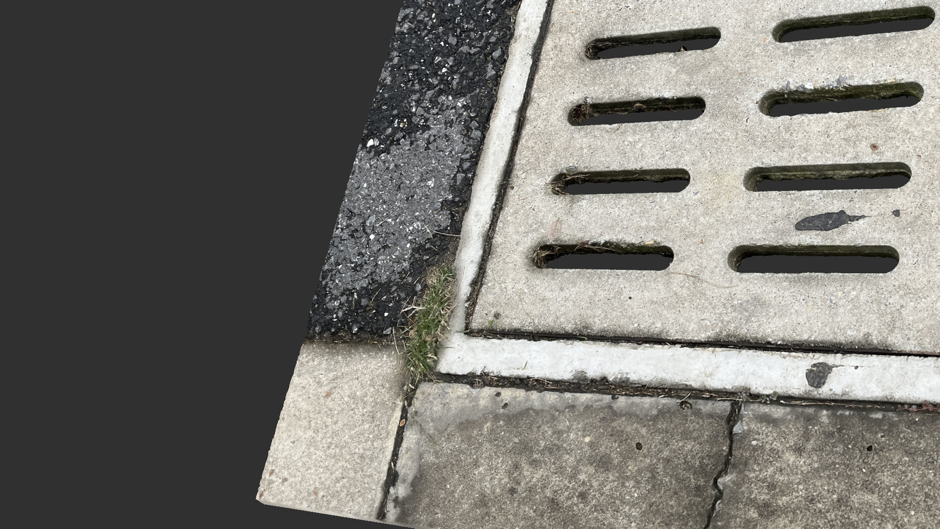 Square manhole cover 3d Scan 3D model_11