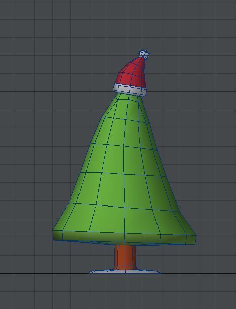 Set of low poly Christmas Tree set B Low-poly 3D model Low-poly 3D model_9