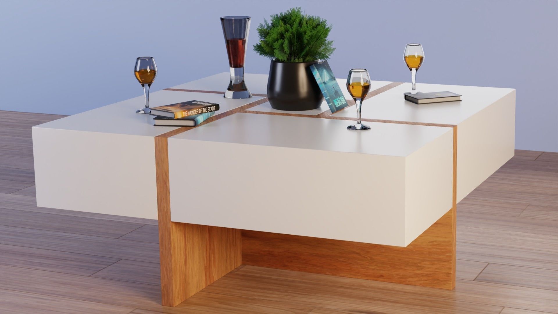 Coffee Table PART12 3D model_1