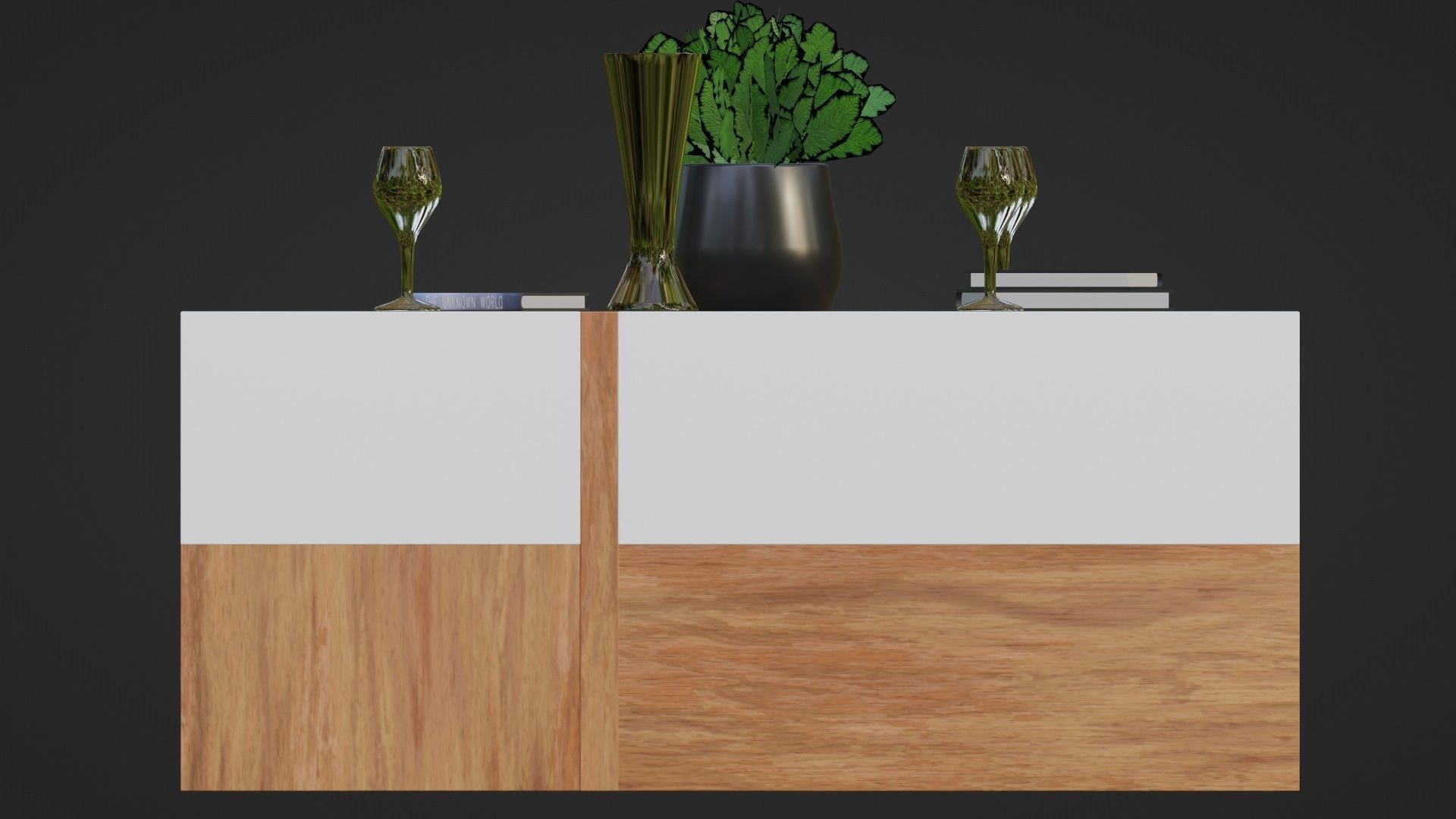 Coffee Table PART12 3D model_6