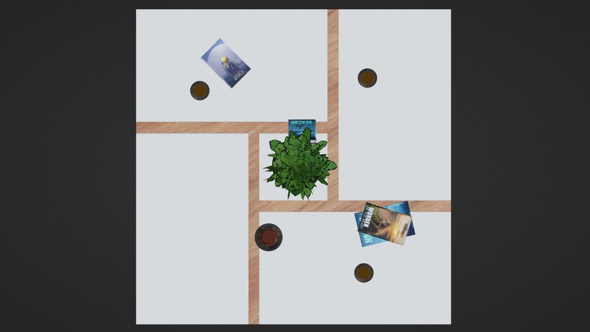 Coffee Table PART12 3D model_7