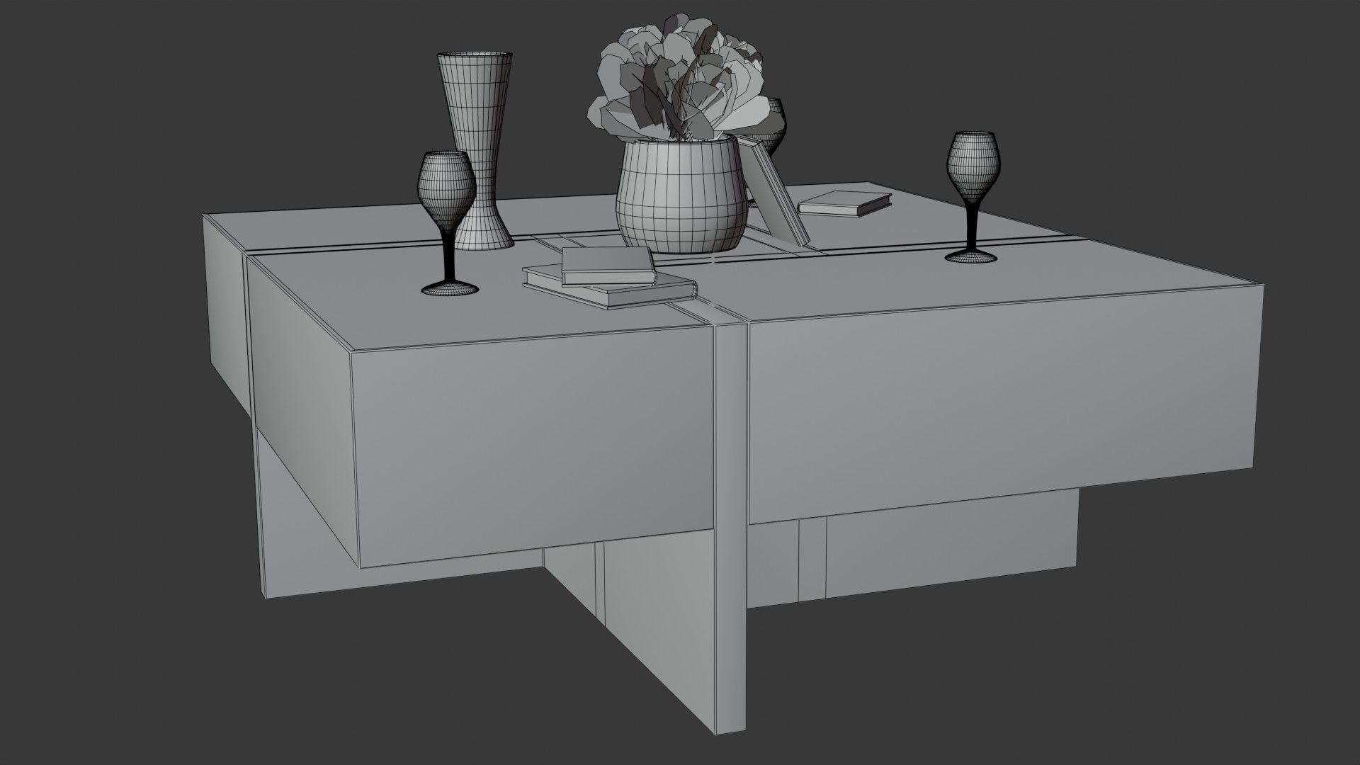 Coffee Table PART12 3D model_12