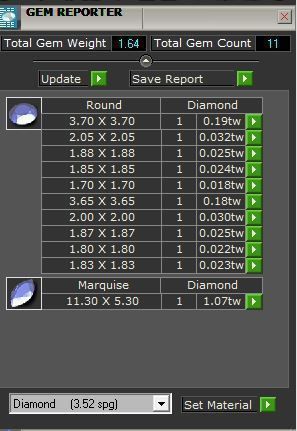 Tear diamond ring 3319 3D print model 3D print model_8