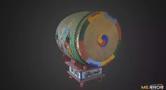 Korean Traditional Drum Buk