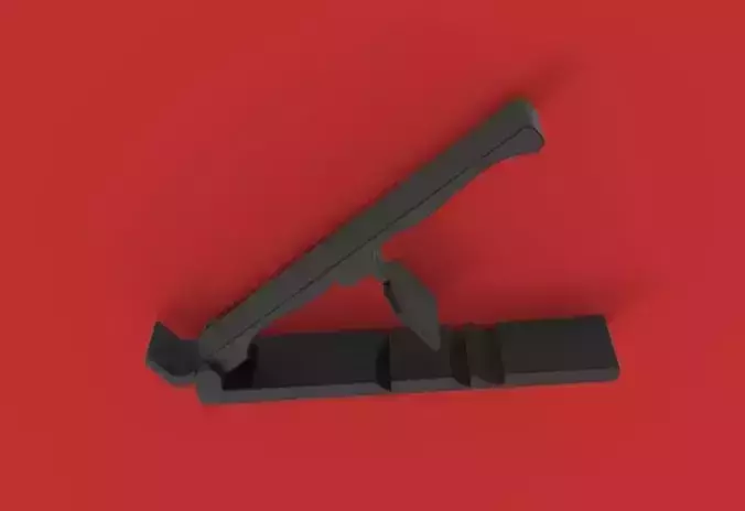 Ultra high angle keyboard raiser 3D print model