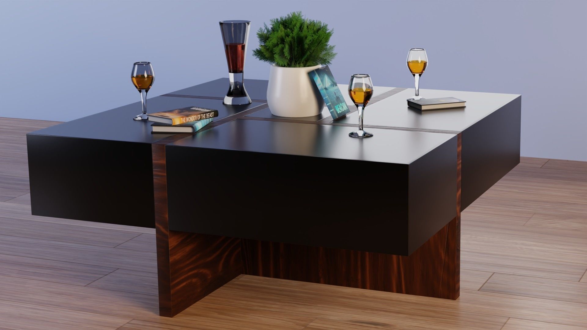 Coffee Table PART13 3D model_1