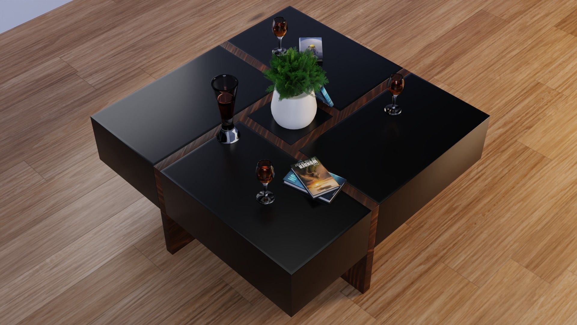Coffee Table PART13 3D model_5