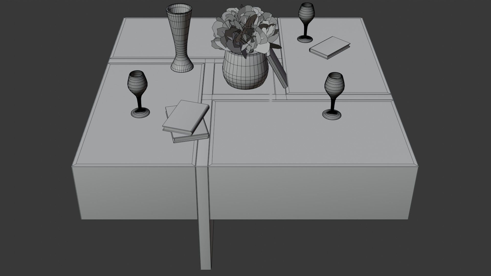 Coffee Table PART13 3D model_11