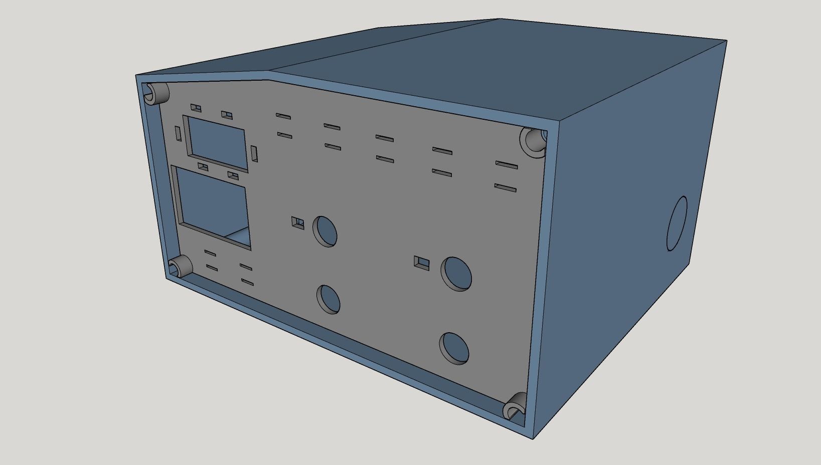 A320 or A330 EFIS control panel - CPT and FO 3D print model_4