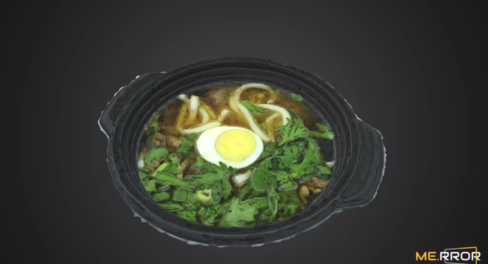 Udon - 3D Scan Low-poly 3D model_0