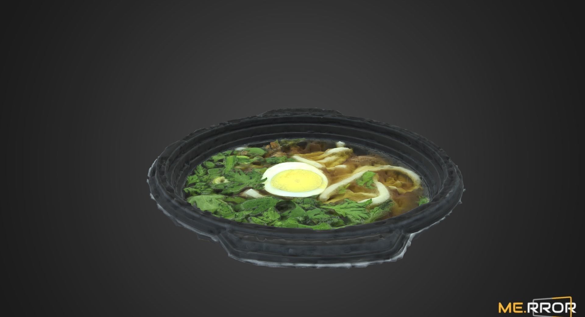 Udon - 3D Scan Low-poly 3D model_1