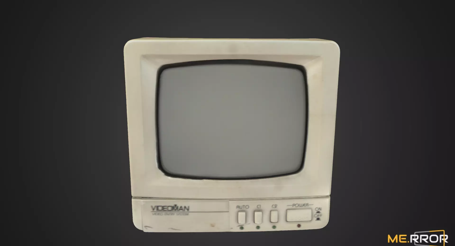 Videoman radio Low-poly 3D model