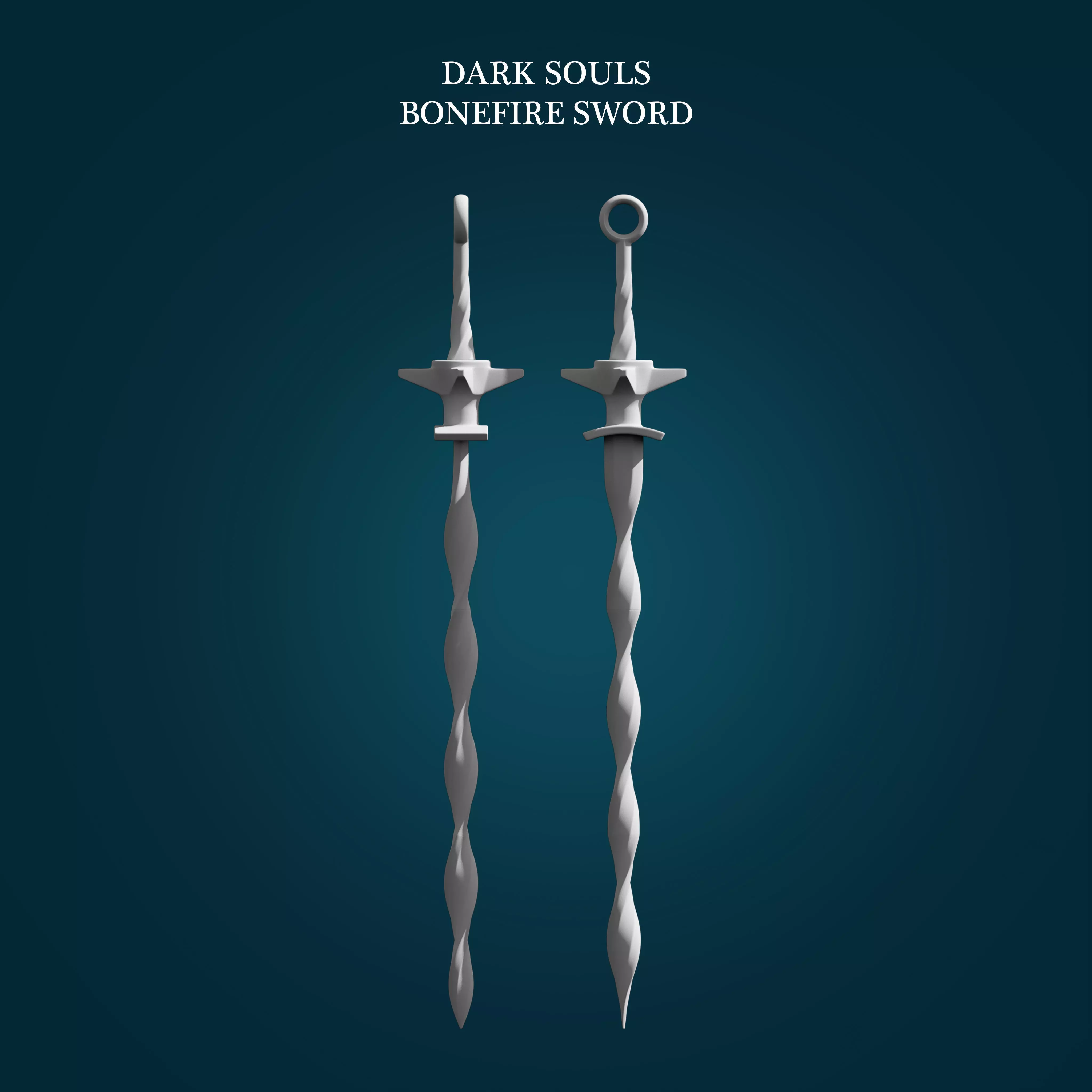 Bonefire Sword from Dark Souls 3D print model