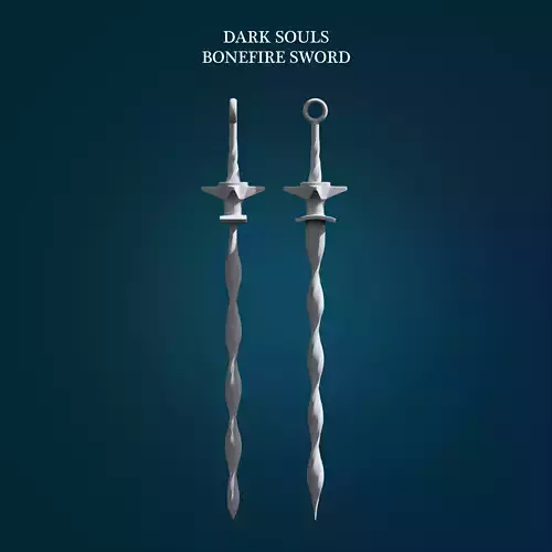 Bonefire Sword from Dark Souls 3D print model